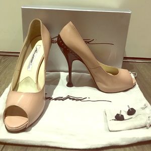 Brian Atwood Patent Leather Heels